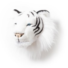 Plüsch Tierkopf-Trophäe Weißer Tiger Albert von Wild & Soft